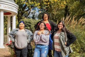 Melissa Baca with daughters, left to right, Sydnee Touche, 18, Keelee Baca, 13, and Carlee Baca, 17