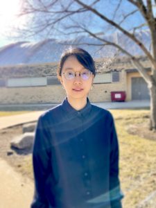 Photo of one of the WGSC Student Award Recipients Ariel Yang