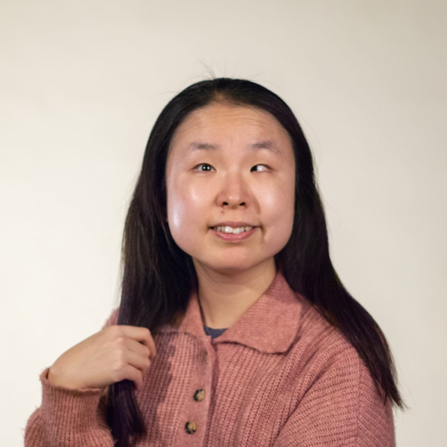 Image of Miso Kwak. Miso is wearing a pink shirt and appears in front of a white background.